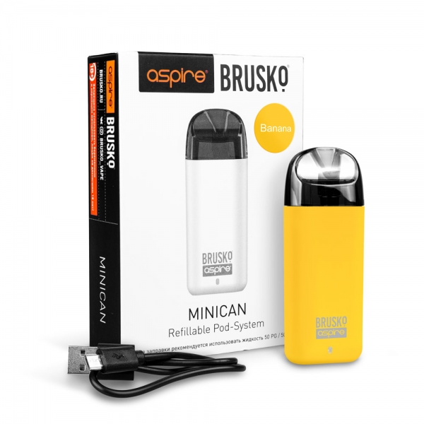 Купить Brusko Minican 350 mAh 3мл (Желый)