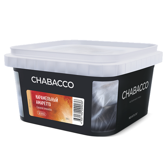 Купить Chabacco MEDIUM - Caramel Amaretto (Карамельный Амаретто) 200г